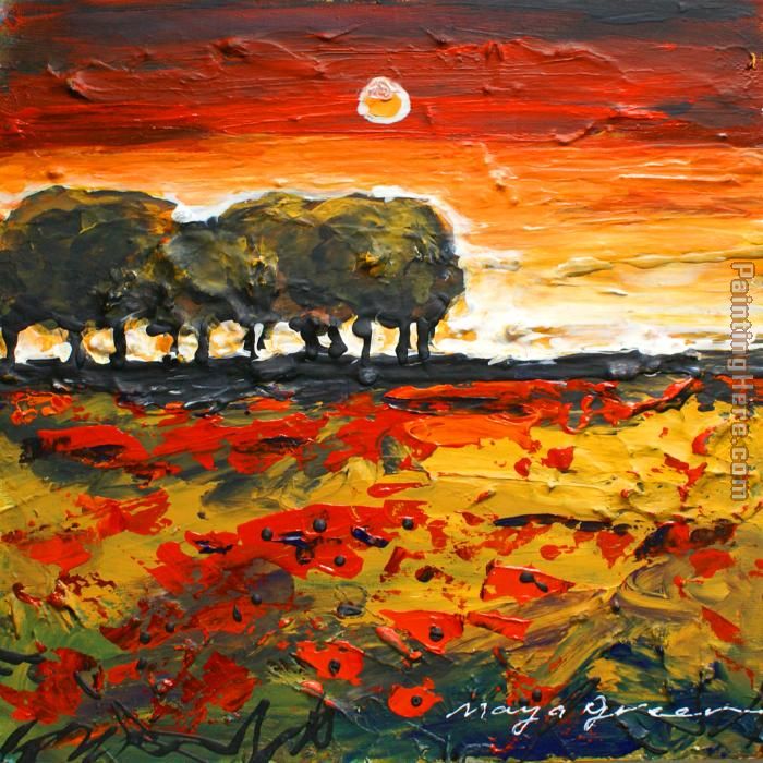 Maya Green Before the Sunset